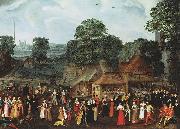 joris Hoefnagel A Fete at Bermondsey or A Marriage Feast at Bermondsey oil painting
